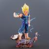 18.5cm/7.28in Anime Dragon Ball Figure Majin Vegeta Action Figures Pvc Statue Desktop Ornamen Collection Model Toys Gifts