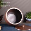 Anditai Ceramic Rice Storage Jar with Lid