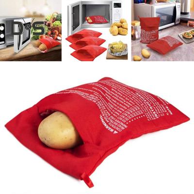 2 шт. мешок для печеного картофеля, многоразовые пищевые пакеты, мешок для картофеля в микроволновой печи, многоцелевая овощерезка, экономящий место кухонный гаджет