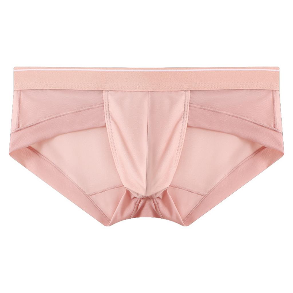 Мужское нижнее белье Ледяной шелк Сетчатое Дышащее Быстросохнущее Нижнее белье Сексуальное нижнее белье