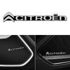 Для Citroen C1 C2 C3 C4 C5 C6 C8 C4L DS3 DS4 DS5 DS5LS DS6 3D Стикер для стайлинга автомобиля Алюминиевый значок динамика аудиосистемы салона Значок