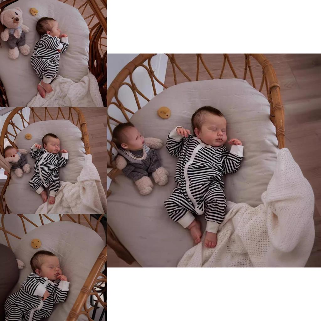 Силиконовая кукла реборн для коллекционеров с реалистичными чертами для подарка и демонстрации