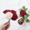 25 шт. 8 см пенополиэтилен искусственные цветы розы искусственный цветок свадебный декор DIY Скрапбукинг ремесло украшение дома