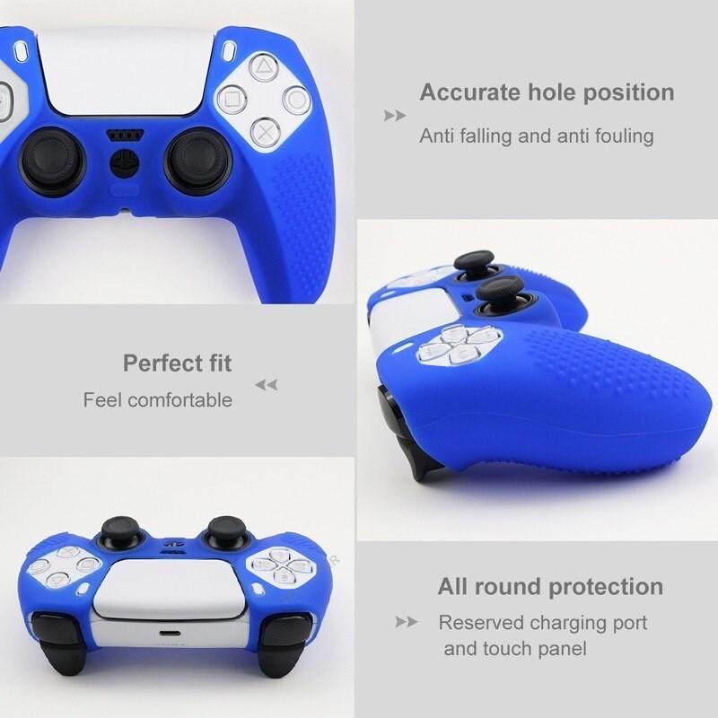 For PS5 Controller Protection Case For PS5 Silicone Cover For SONY Playstation 5 Soft Rubber Case For PS5 Acssories