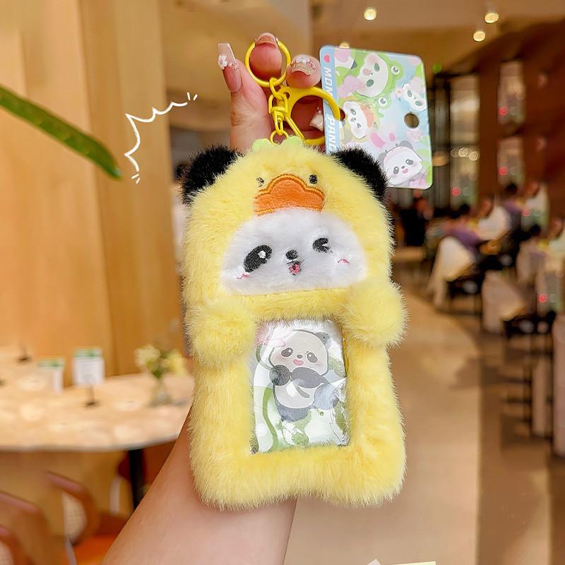 Rabbit Panda Frog Elephant Plush Ferrule Cute Cartoon Forest Children Anime Gift