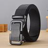 Men's Nylon Automatic Buckle Tactical Belt - Versatile, Toothless, Outdoor Canvas Waist Belt