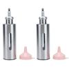 Oil Dispenser Bottle Stainless Steel Easy Refill and Cleaning Modern Olive Oil Dispenser for