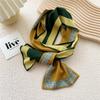New Scarves Silk Scarves Women'S Spring And Autumn Season Long Decorative Professional Scarves Summer Thin Styles Paired With Shirts Stylish