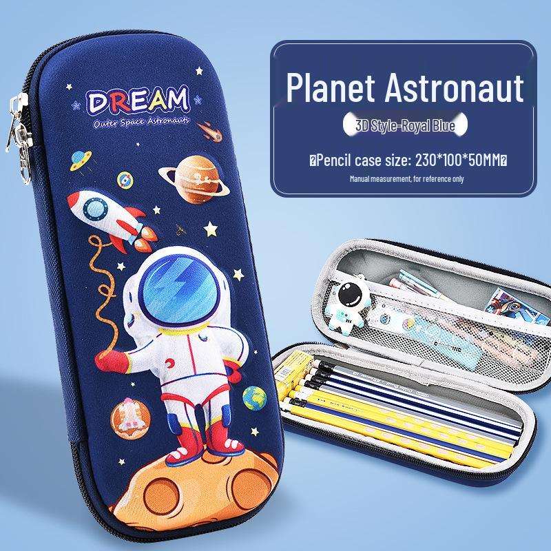 3D мультяшный пенал из ЭВА в корейском стиле для учеников начальной школы - Большой вместимости для мальчиков и девочек