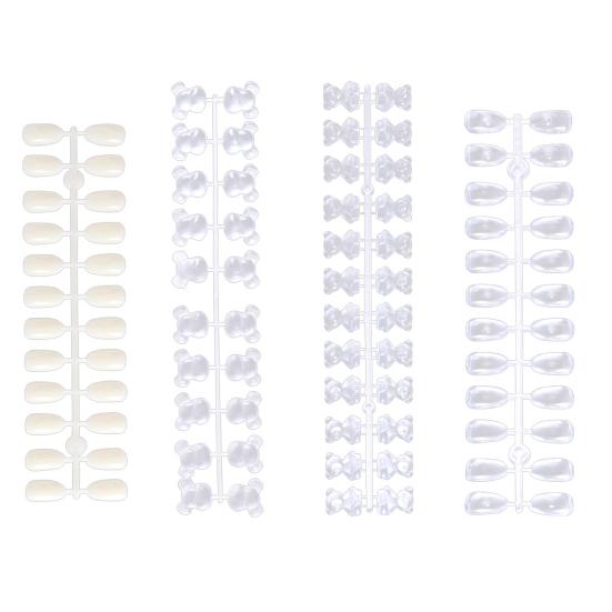 Полезная Экологичная Привлекающая внимание Цветовая Карта для ногтей Ложные Типсы Диаграмма Плоская задняя панель Дисплей для Вечеринки