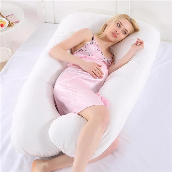 Pregnant Pillow Side Sleeper Pregnancy Women Bedding Full Body U-Shape Cushion Cover Long Sleeping Giant Maternity Pillow