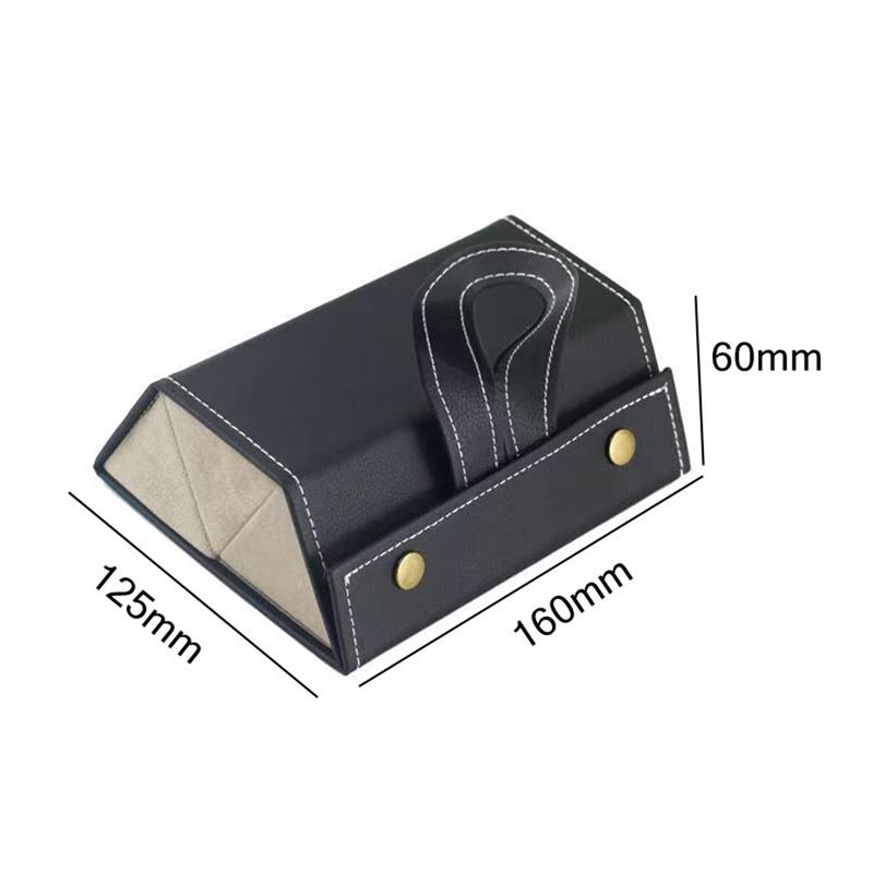 Портативный складной органайзер для очков с 3/5 отделениями для путешествий, солнцезащитные очки из искусственной кожи