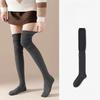 Гольфы тонкие длинные наборные носки женские высокие однотонные носки в стиле пэчворк высокоэластичные чулки