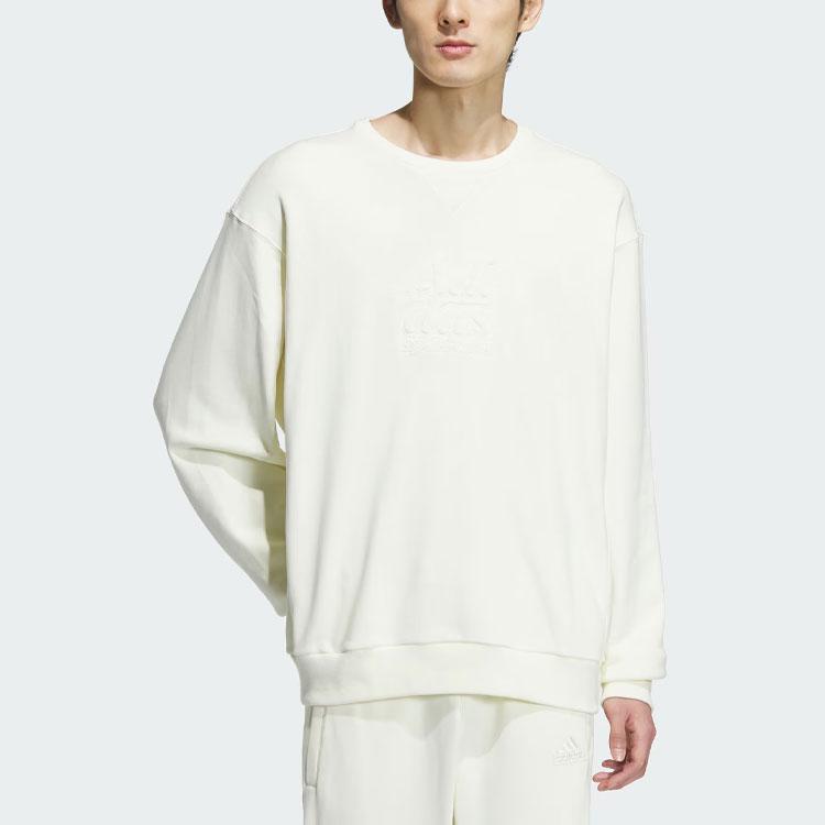 Adidas Graphic Sweatshirt Men's Ecru IT3975