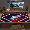 France FFF Color Mouse Pad Large Gaming Table Cushion Non-slip Laptop Tablet Big Mousepad XXL Mat Mini PC Playmat With Lock edge