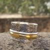 Designer Spinner Ring, 925 Sterling Silver Spinner Ring, Handcrafted Thumb Silver Ring, Boho Ring, Christmas Gift, Women's Ring, Gift Idea