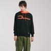 Dickies Мужская толстовка с капюшоном и длинным рукавом, вышитая с принтом логотипа, sweatshirt DK008047BLK