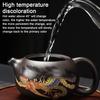 Tea Set Hand-made Dragon And Color-changing Zisha Purple Clay Teapot Phoenix Tea Kettle Premium