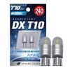 SPHERELIGHT T10 LED DX 6000K Упаковка для техосмотра автомобиля Легкая установка Подсветка номерного знака Салонные лампы SPHERELIGHT, Белый, 240лм, 12В, 2, Неполярные,