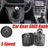 Fit For Seat Leon 5Doors 2012- Car-Styling 5/6 Speed Gear Stick Shift Knob Level Leather Boot