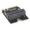 Адаптер-карта M.2 SSD KEY A E NGFF на Nvme Твердотельный накопитель Вертикальная плата-адаптер