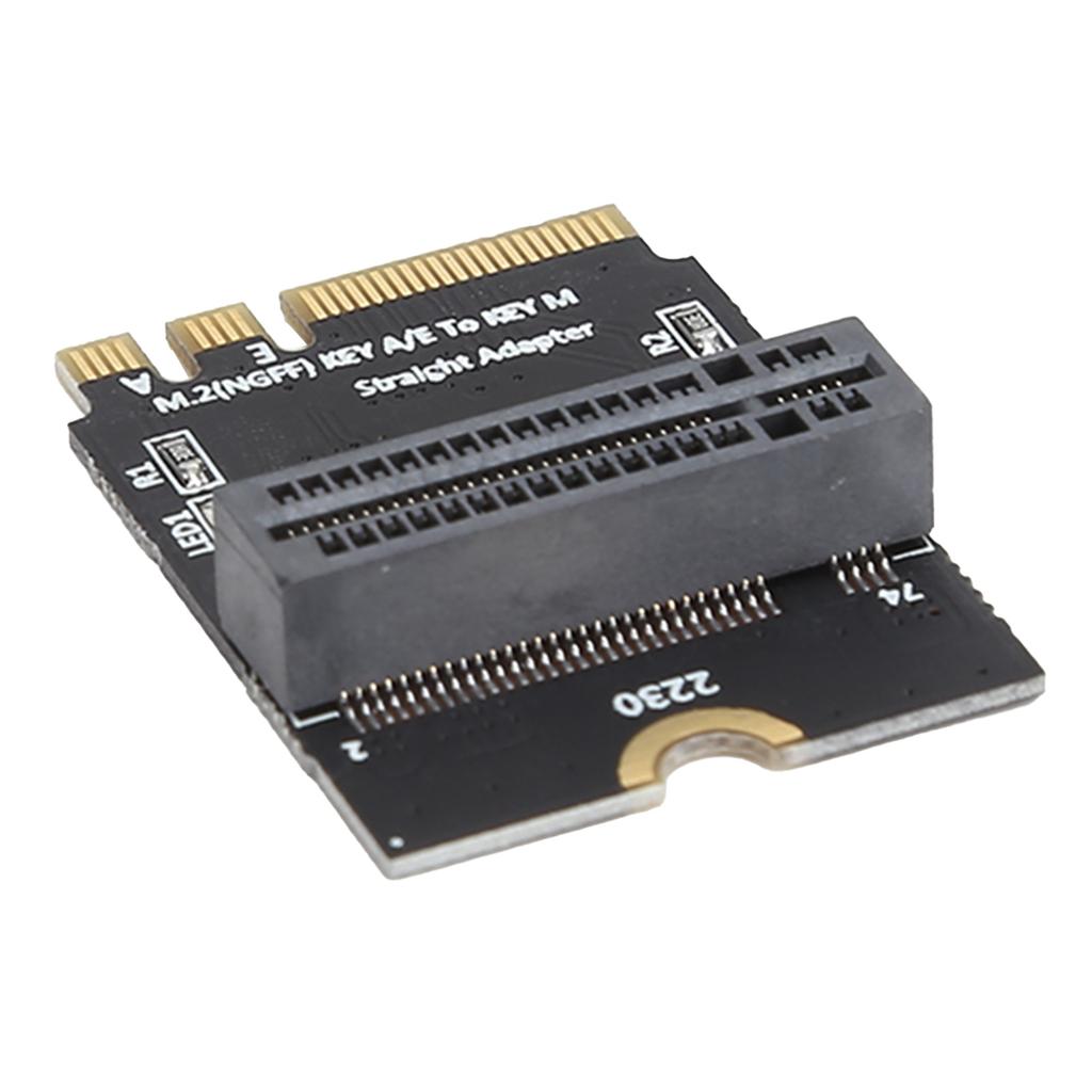 Адаптер-карта M.2 SSD KEY A E NGFF на Nvme Твердотельный накопитель Вертикальная плата-адаптер