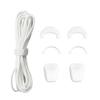 Casual Quick Lace Kit Colorful Fabric Shoe Laces Soft Shoelaces  Sneakers