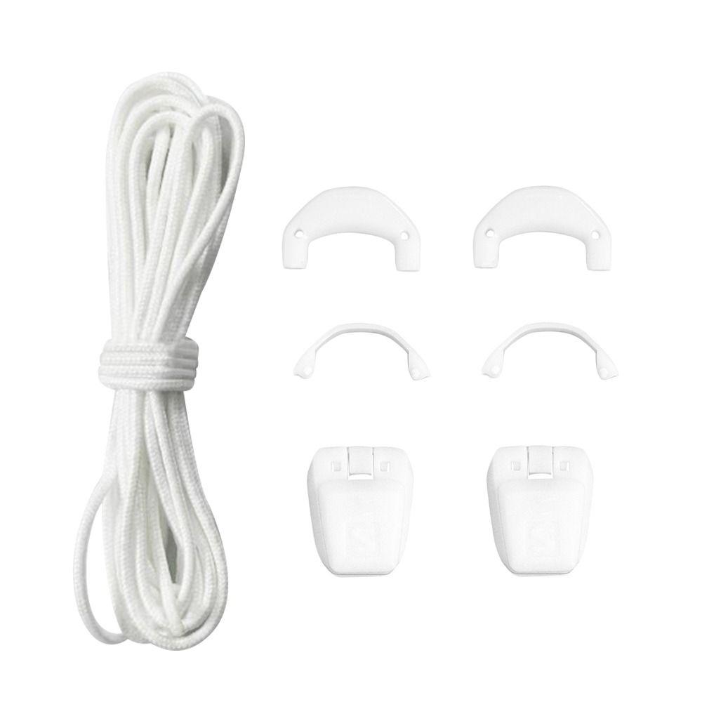 Casual Quick Lace Kit Colorful Fabric Shoe Laces Soft Shoelaces Sneakers