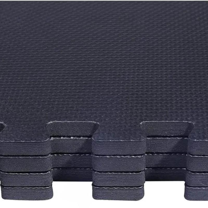 10/18PCS Cross Pattern Floor Mat Children's Anti Slip Foam Interlocking Carpet Infant and Toddler Anti Fall Board Fitness Floor