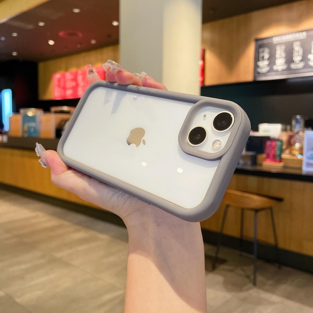 Подходит для Apple 15promax, Акриловая фоторамка, Чехол для телефона, Полная защита для iPhone14, Простой защитный чехол 13 с защитой от падений