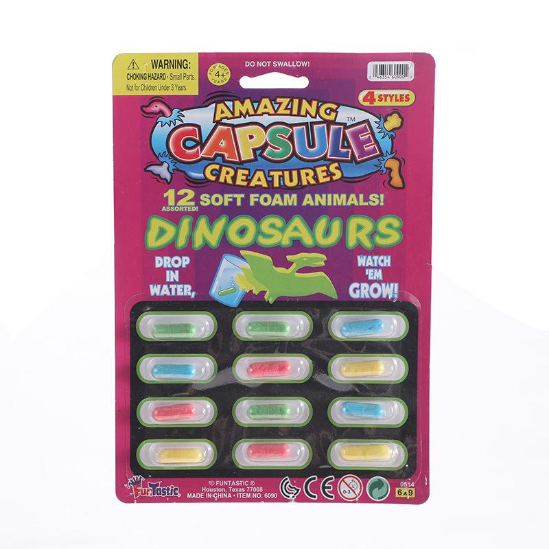 Bubble Swelling Capsules Bath Plaything Absorbent Sponge That Grow Larger When Exposed To Water Small Animal Children'S Cognitive Toys