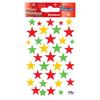 Рождественские наклейки - Разноцветные звезды