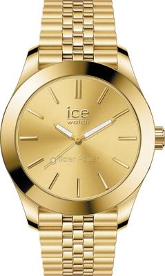 Авторизованный дистрибьютор Ice Watch Watch Solar Watch Ladies 023791 Gold Small Solar Charging Second Hand Waterproof [Ice-watch] [ICE steel]