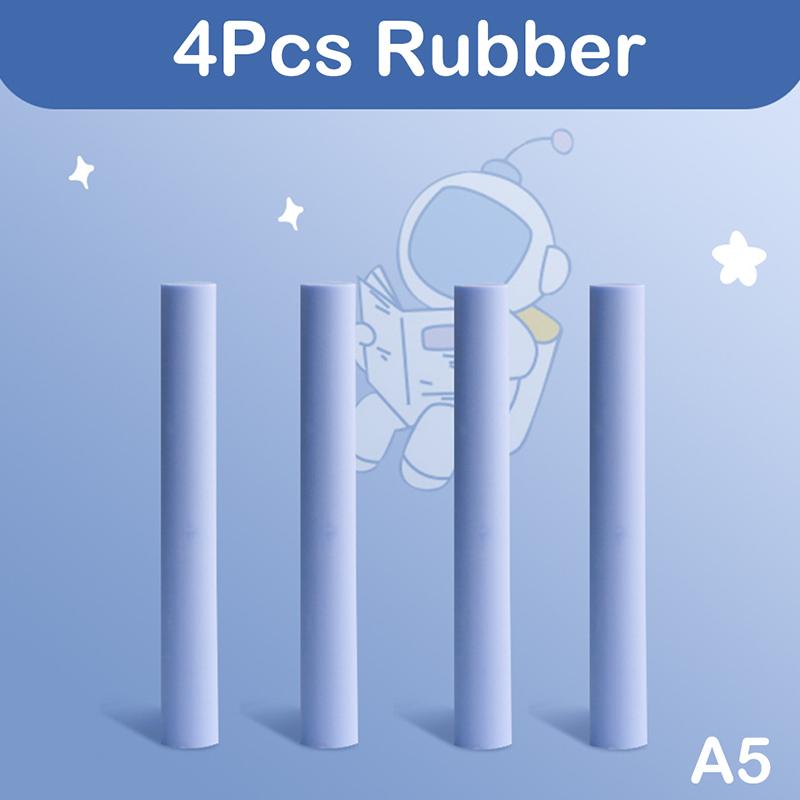 Erasers Pen Retractable Press Pencil Rubber Correction Supplies Stationery