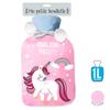 Les Trésors De Lily [A1059] - Bouillotte polaire 'Licorne My Unicorn' rose - 27x16 (1L)