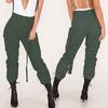 Womens Cargo Trousers Casual Pants Military  Solid Pants Pocket Pants