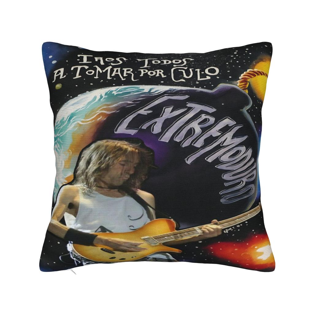 Extremoduro Spanish Hard Rock Band Pillow Case Robe Iniesta Comfy Pillow Cover For Living Room Bed Chair Fashion Pillowcases