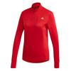Breathable Soft Comfortable Long Sleeve T-Shirt Women Tops Red GE5833