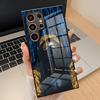 Крутой чехол для телефона из сериала D_Dark для S25 Ultra Samsung S26 S24 Fe S22 S20 S23 21 Plus A54 A34 A53 A16 Стеклянная крышка