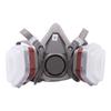 Мастерская по распылению Дышащая защитная маска Защитный респиратор Противогаз для лица Защитный фильтр