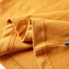 Kids Long Sleeve T Shirt in Dark Ochre Size 104