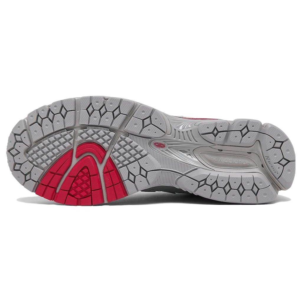 New Balance 1906R Серый Глубокий Красный Мужские Кроссовки M1906RJC