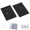 Passport Faux RFID Large Card Simple [KOUMAKI] Case, Multi-Function Storage, Anti-Theft, Anti-Skimming, Leather, Protection, Security, Capacity,