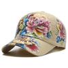 Summer Quick Dry Baseball Cap Men's And Women's Flower Sun Hats Printed Chinese Style Floral Sun Hats Outdoor Hats