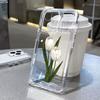 Tulip Flower Phone Case For iPhone 14 Pro Max Case For iPhone 11 12 13 Pro Max XR 7 8 14 15 Plus XS Max X SE Soft Clear Cover