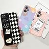 Чехол для телефона One Plus Nord CE 2 Lite Мягкий матовый силиконовый ТПУ задняя крышка для OnePlus Nord CE2 Lite 5G Мобильные чехлы Цветок Capa