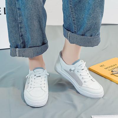 Модная женская обувь на шнуровке, спортивная сетчатая дышащая плоская обувь, спортивная обувь для женщин, распродажа, мода 2000 года, хлопок 39, для ходьбы, роскошь A