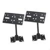 2 Pack Speaker Mounting Brackets Heavy Duty Stable Support Up To 15kg for Club Home Karaoke Studio