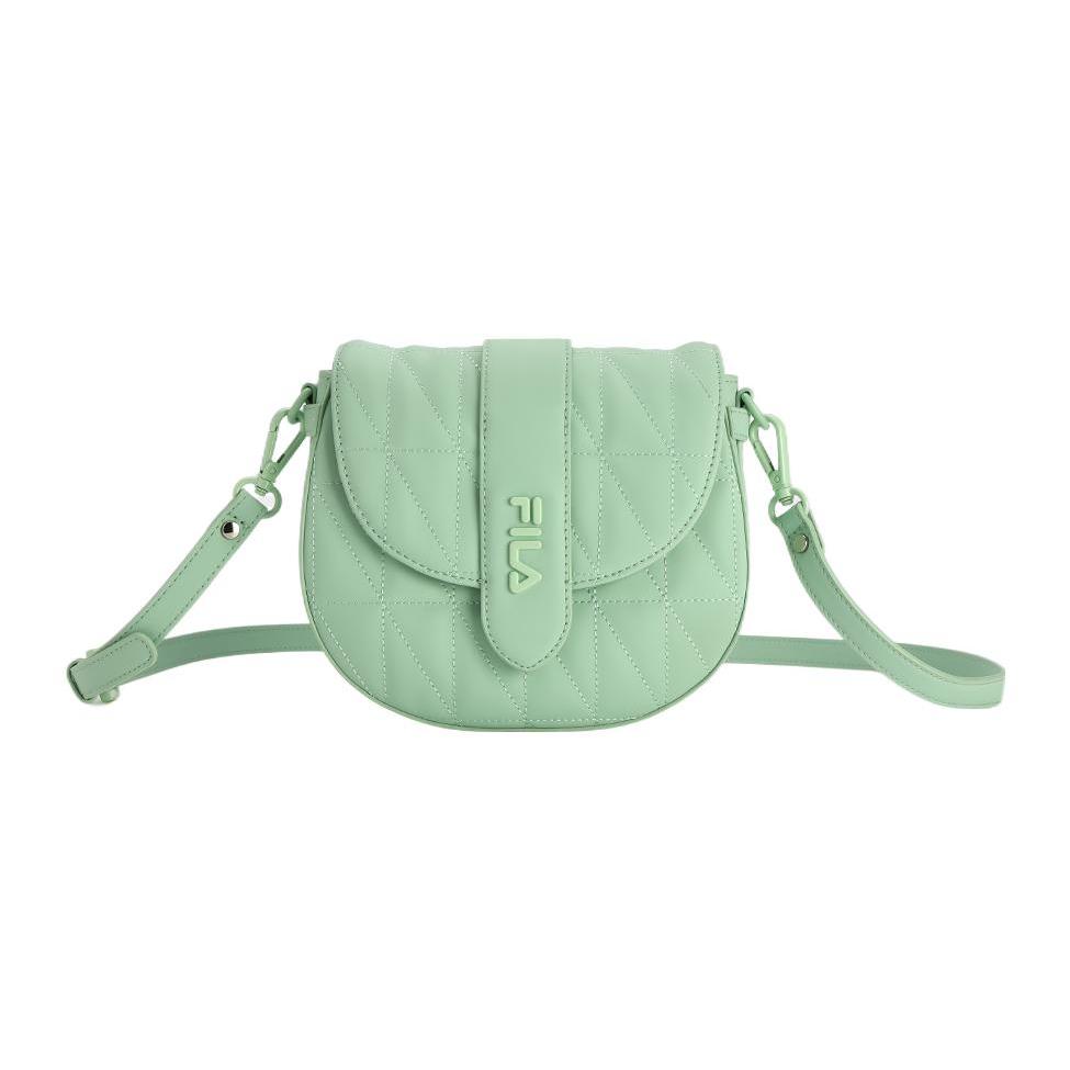 New FILA Polyurethane Shoulder Bag, Crossbody Bag Regular Women's Light Bright Green F13W341164FLG