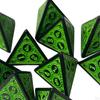 10 акриловых кубиков D4, многогранные кубики для ролевой игры